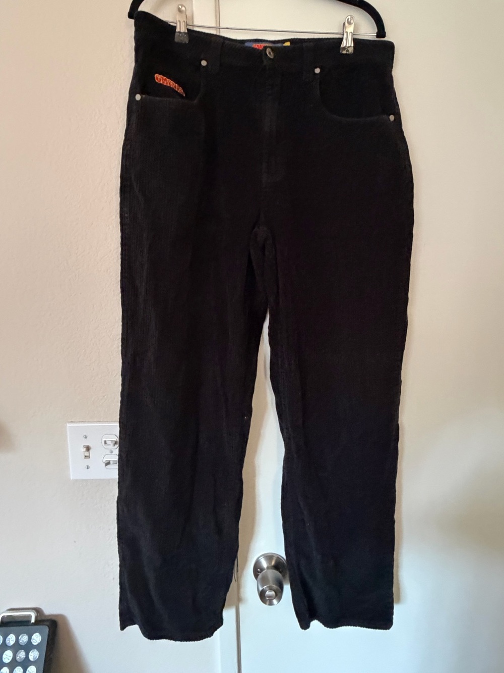 Empyre Men's Black Corduroy Pants